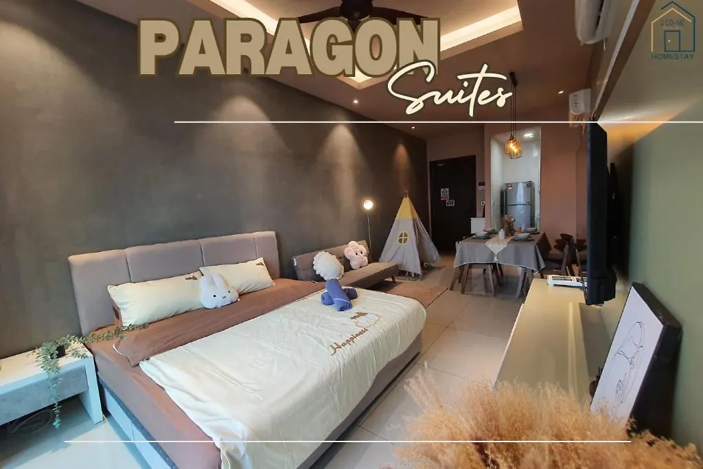 Paragon Suites Near Ciq Jb City By Ucome Homestay Johor Bahru